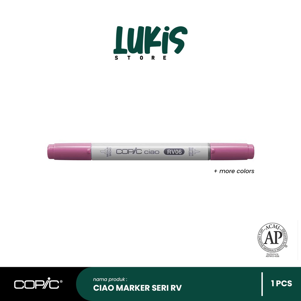 Jual Copic Ciao Marker RV Series | 14 Pilihan Warna | Shopee Indonesia