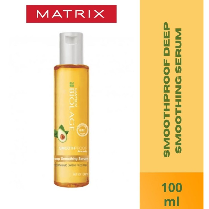 Jual Matrix Biolage Deep Smoothing Serum Smoothproof 100 Ml Shopee