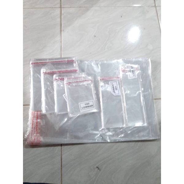 Jual Plastik Opp Seal Plastik Opp Lem Plastik Kue Plastik Roti Plastik Uang Shopee 1032