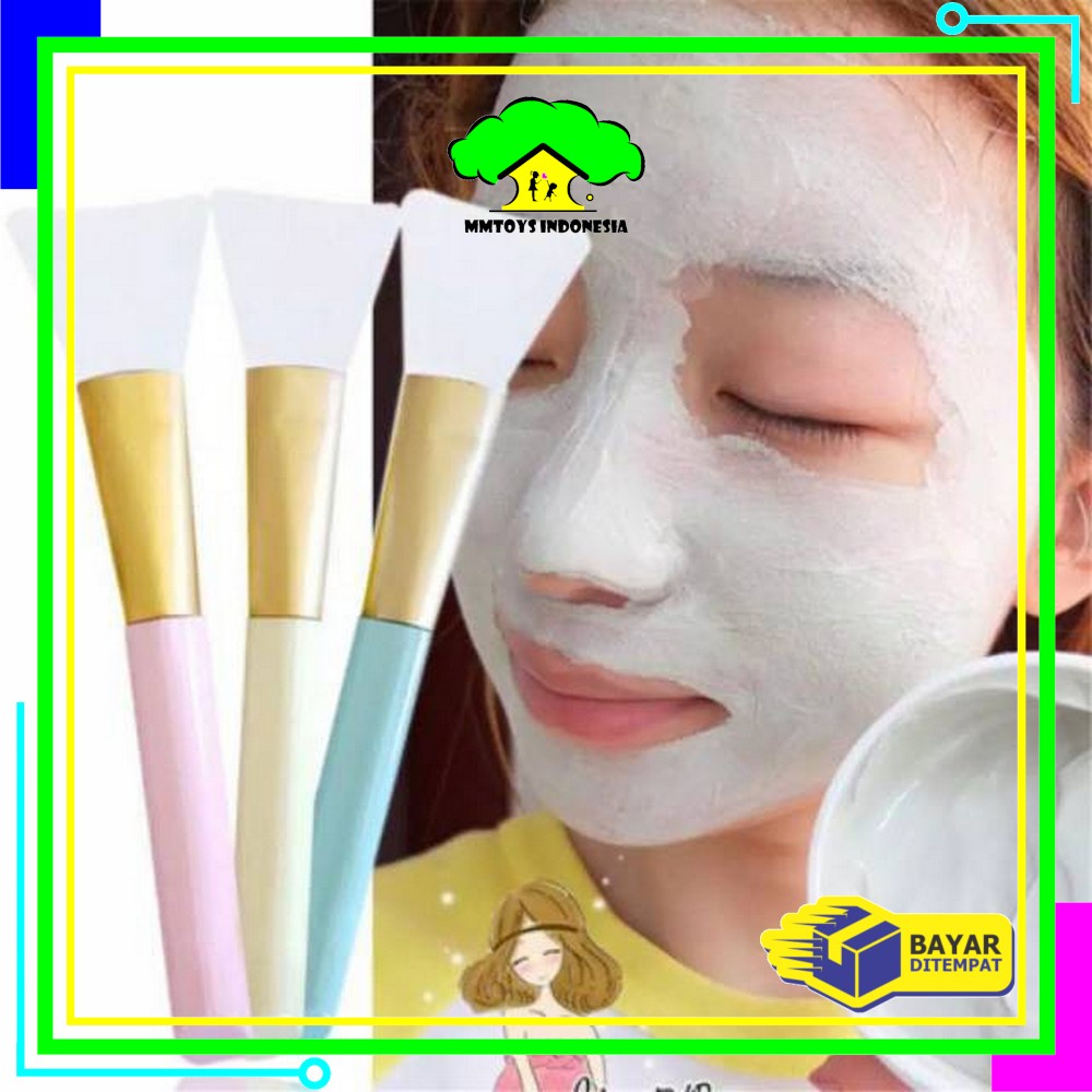 Jual Mi K Kuas Masker Wajah Silikon Facial Brush Kuas Makeup Satuan Alat Kosmetik Make Up