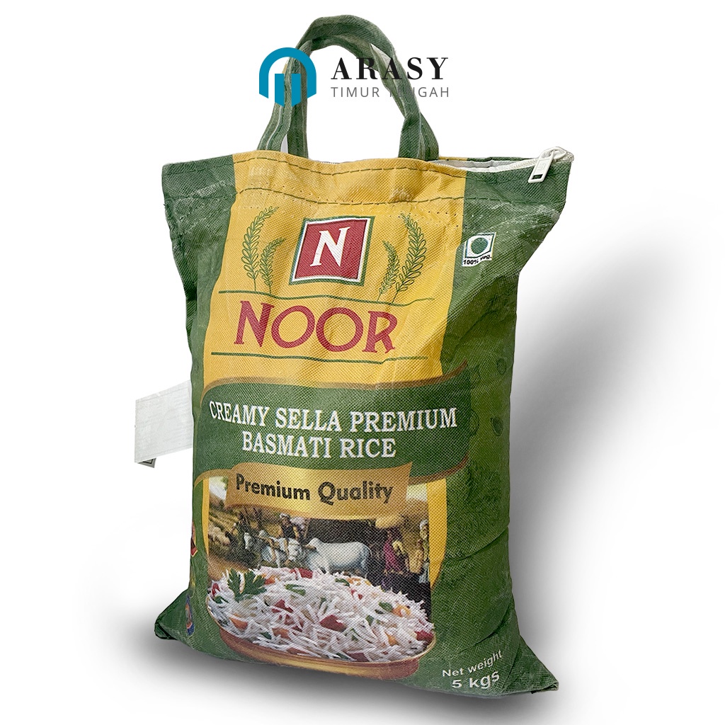 Jual Noor Creamy Sella Premium Basmati Rice 5kg | Shopee Indonesia