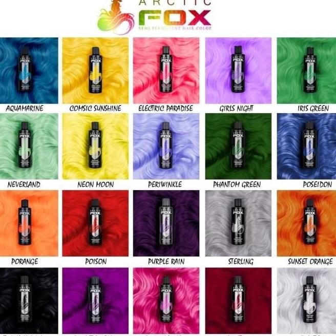 Jual CAT PEWARNA RAMBUT ARTIC FOX READY KAK D665DED43I | Shopee Indonesia