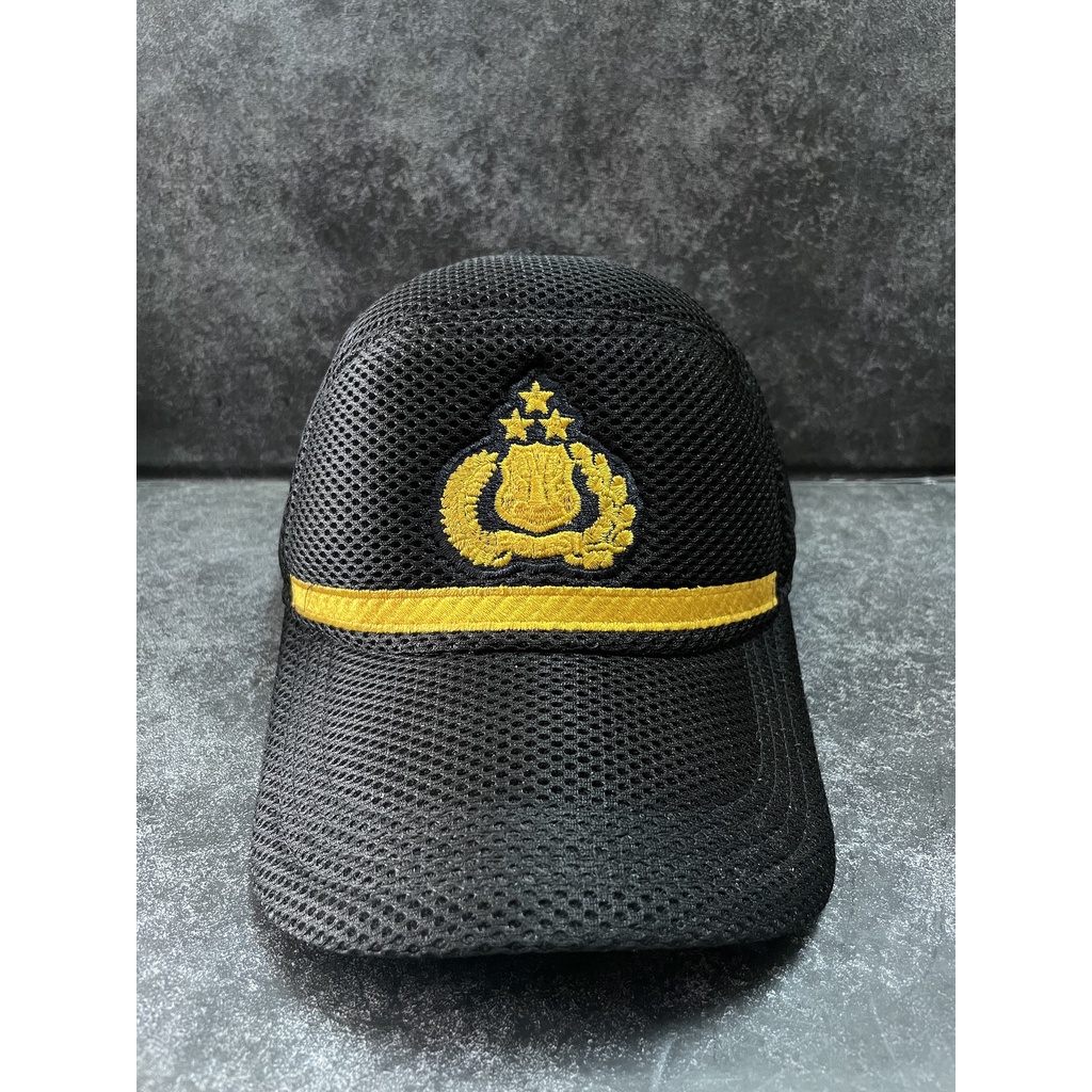 Jual Topi Jaring Polis* List Pama (Hitam) - Topi Pama Police - Topi ...