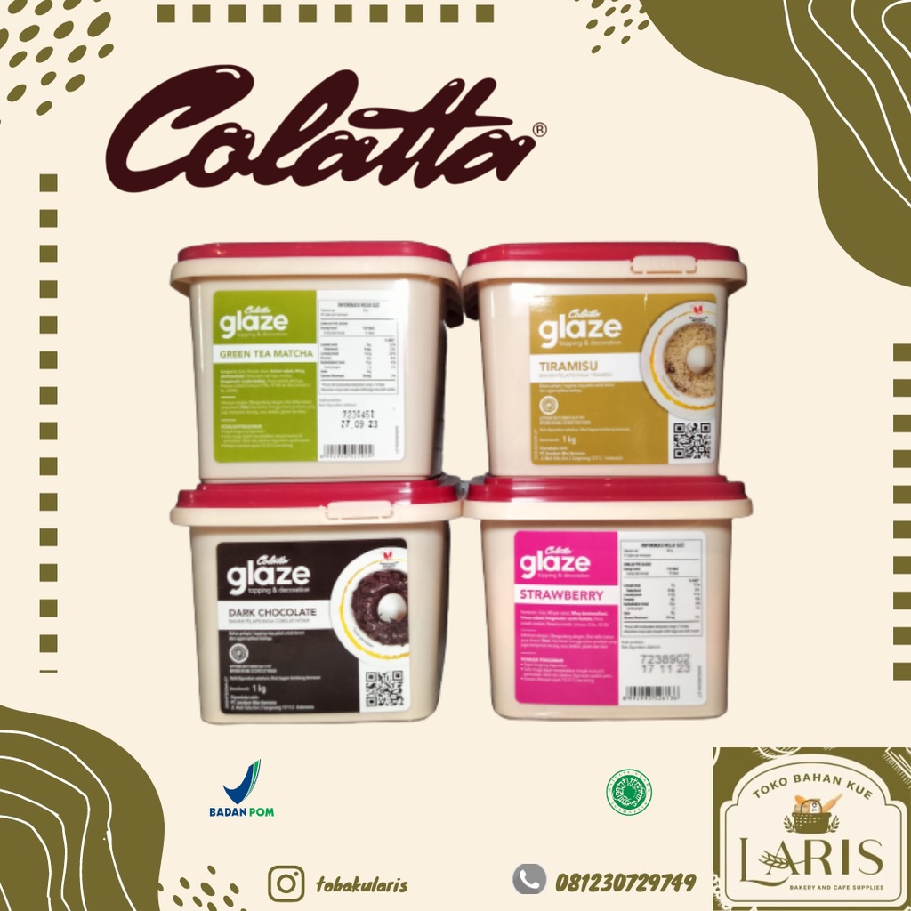 Jual Colatta Glaze 1 kg | Shopee Indonesia