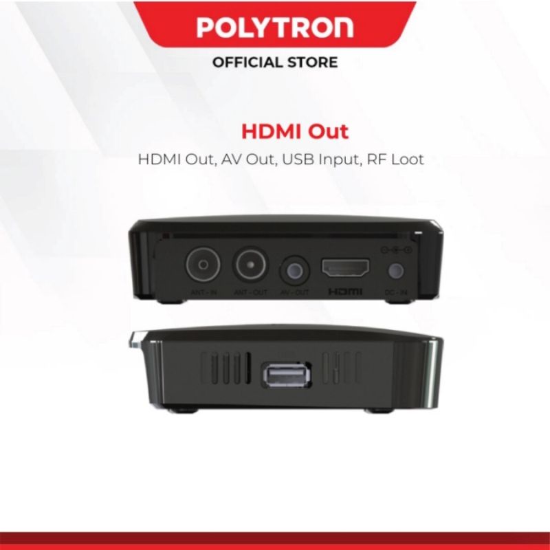 Jual set top box Polytron pdv 700t2 tv digital stb dvbt2 setopbox dvb ...