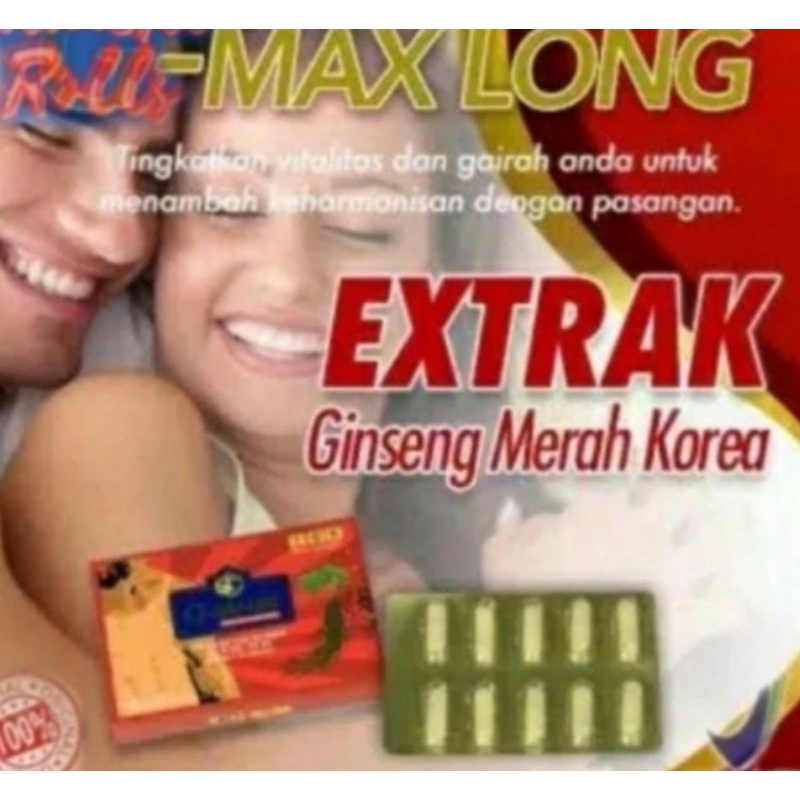 Jual Marcopolo Asli Original Obat Herbal G Max Long Ginseng Merah Korea