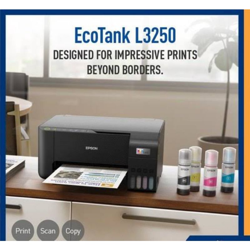 Jual PRINTER EPSON L3250 PENGGANTI L3150 WIFI GARANSI RESMI | Shopee ...