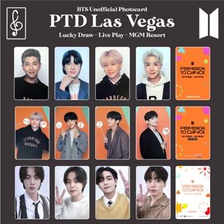BTS PTD Las Vegas LV Official Lucky Draw Photocard Live Play LD PC