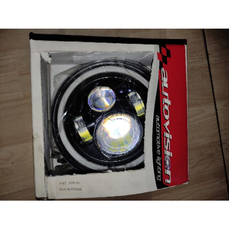 Jual LED Daymaker 178mm Wr 12V 24W - 6000K Autovision (Harga per biji ...