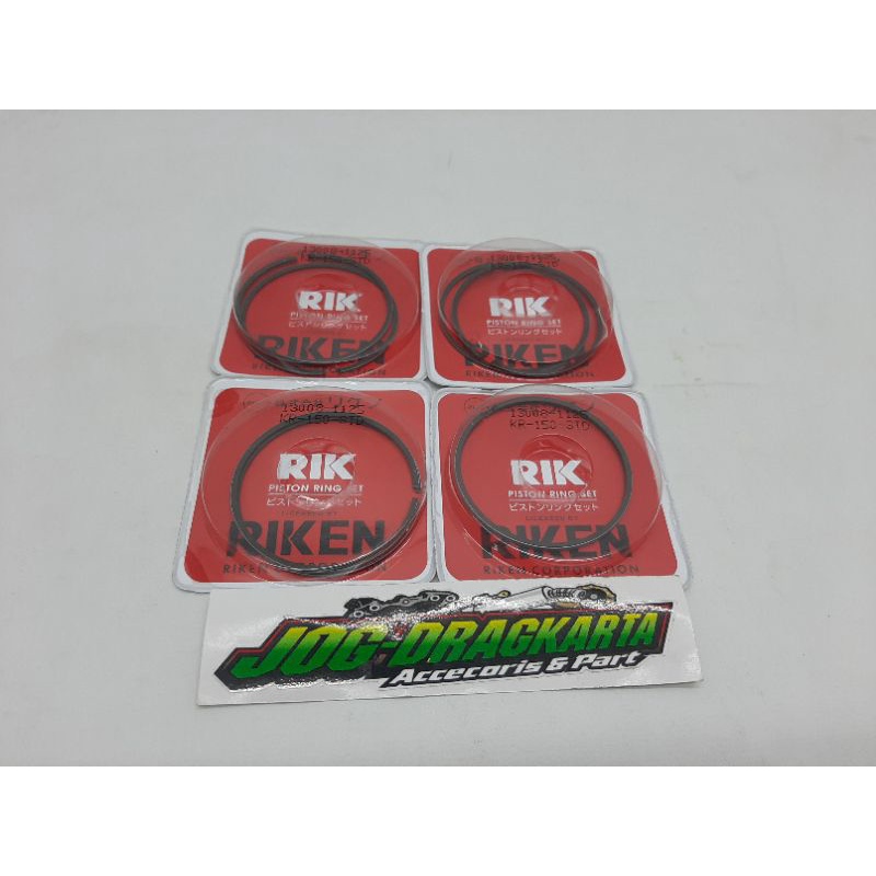 Jual RING SEHER PISTON SET RIK NINJA R SS RR NEW OLD DIAMTER STANDAR ...