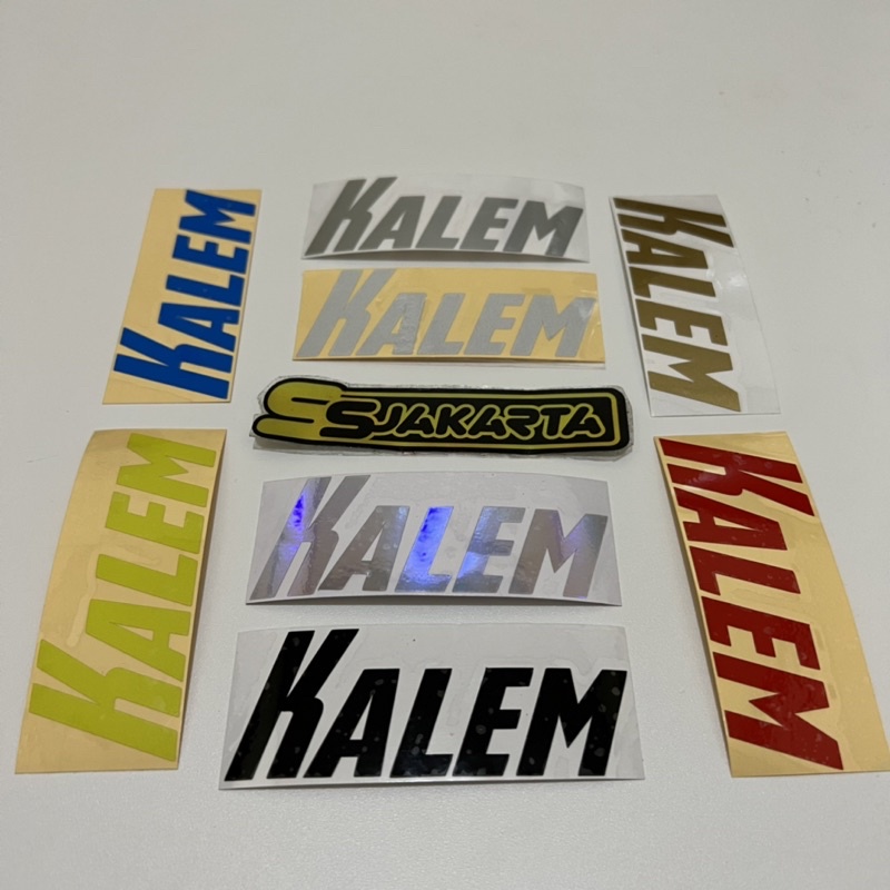 Jual STIKER sticker KALEM cutting | Shopee Indonesia