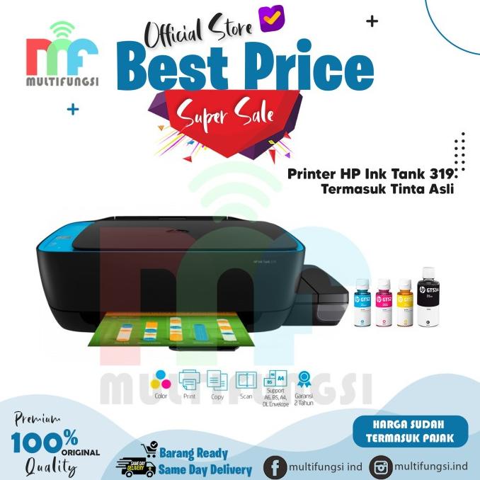 Jual Printer HP Ink Tank 319 [ Z6Z13A ] Shopee Indonesia