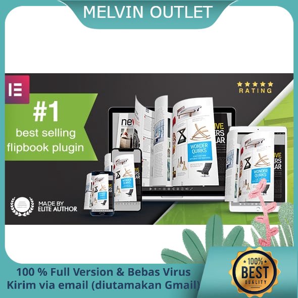 Jual Real3D Flipbook + Bookshelf Addon PRO PREMIUM VIP PLUGIN WORDPRESS ...