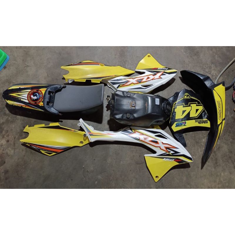 Jual Body set klx bf original copotan motor cover body original klx bf