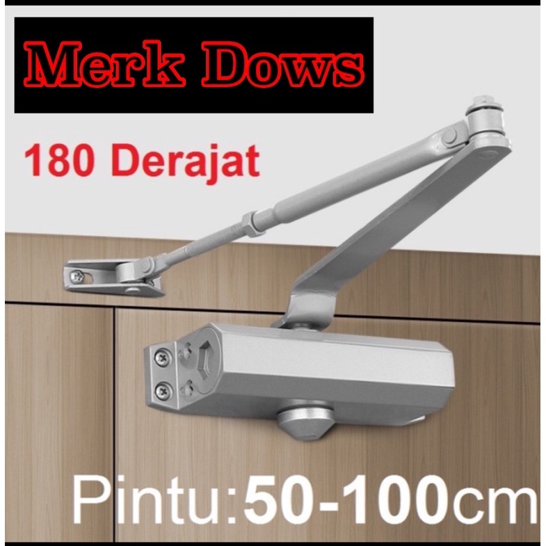 Jual PROMO DOOR CLOSER HOLD OPEN/ Door closer hold open penutup pintu otomtis HO kunci pintu