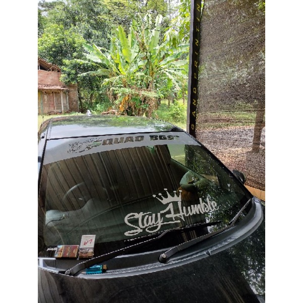 Jual Stiker Kaca Mobil Depan Desin Costum Untuk Segala Mobil