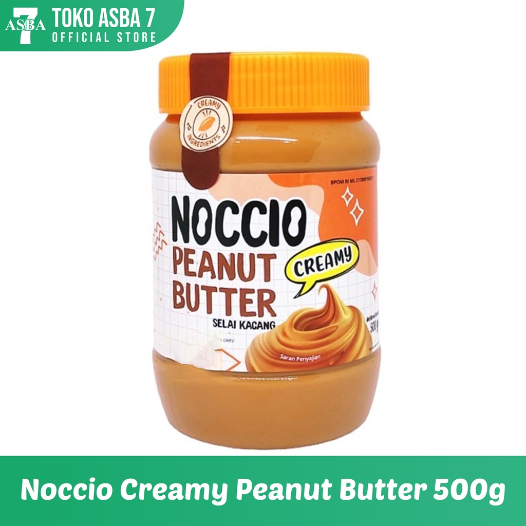 Jual noccio peanut butter creamy 500gr shopee indonesia