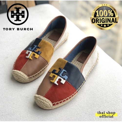 Jual Flat Shoes Tory Burch Tory Burch Claire Ballet Flats Black –