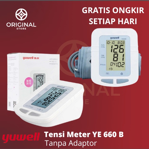 Jual TENSIMETER DIGITAL INTELLISENSE YE660B YUWELL ALAT UKUR TENSI ...