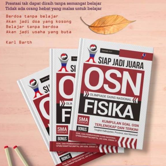 Jual Buku Ori Buku Siap Jadi Juara Osn Olimpiade Sains Nasional Fisika Sma Sederajat Pustaka 5919