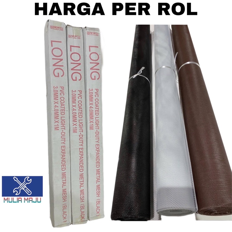 KAWAT PARABOLA BAJA FULL MEREK LONG FULL 10meter   /KAWAT BAJA KAWAT ANTI NYAMUK ( PER ROL)FULL 10meter