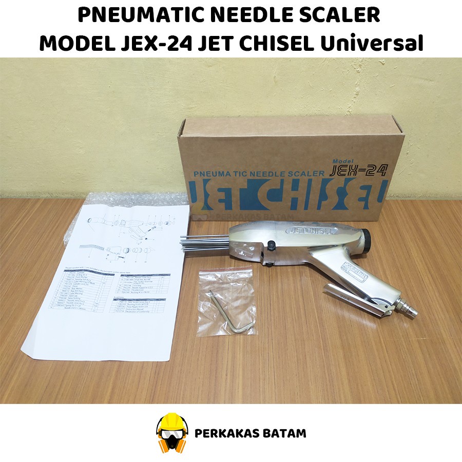 Jual Pneumatic Needle Scaler Jet Chisel JEX-24 Universal | Shopee Indonesia