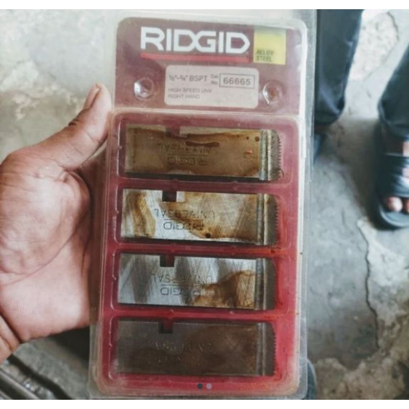 Jual RIDGID 66665 BSPT 1/2 - 3/4 mata senai | Shopee Indonesia