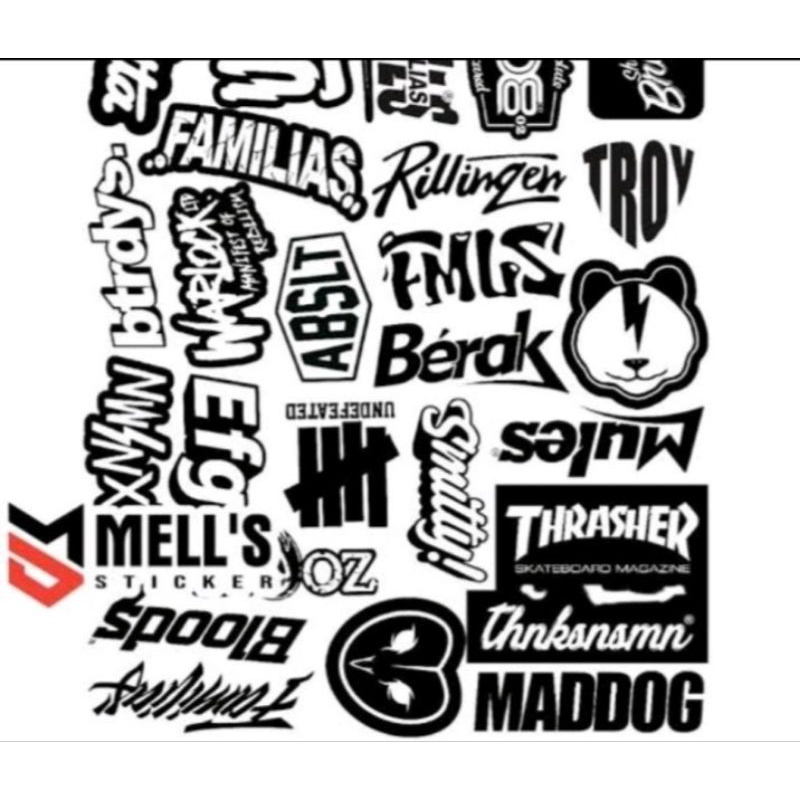 Jual Stiker Hitam Putih | Shopee Indonesia