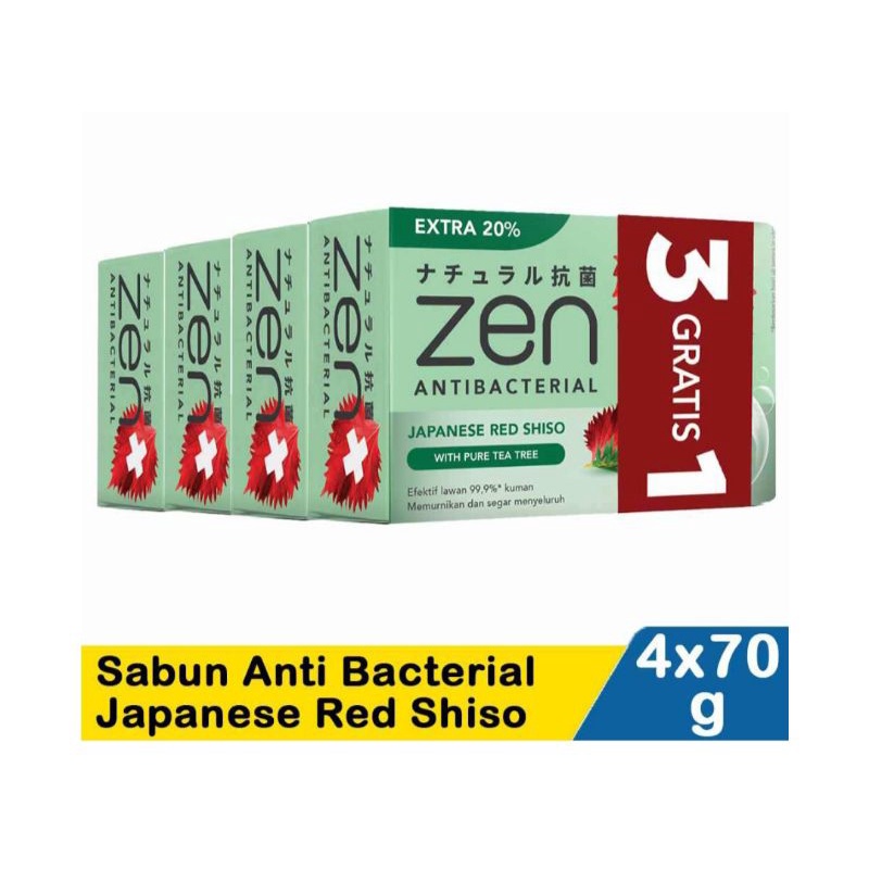 Jual SABUN ZEN BATANG ISI 4 pcs | Shopee Indonesia