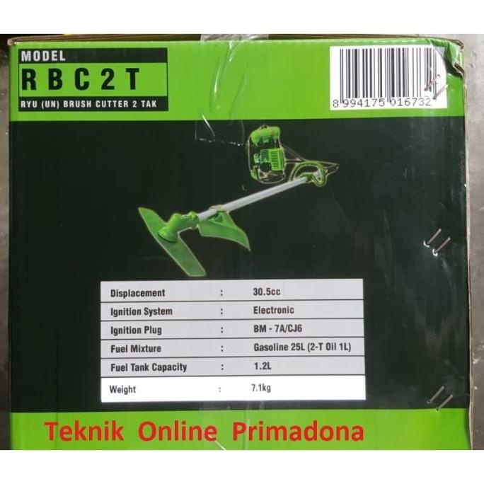 Jual Mesin Potong Rumput 2Tak, ( tipe 328) Brush Cutter RYU barang ...
