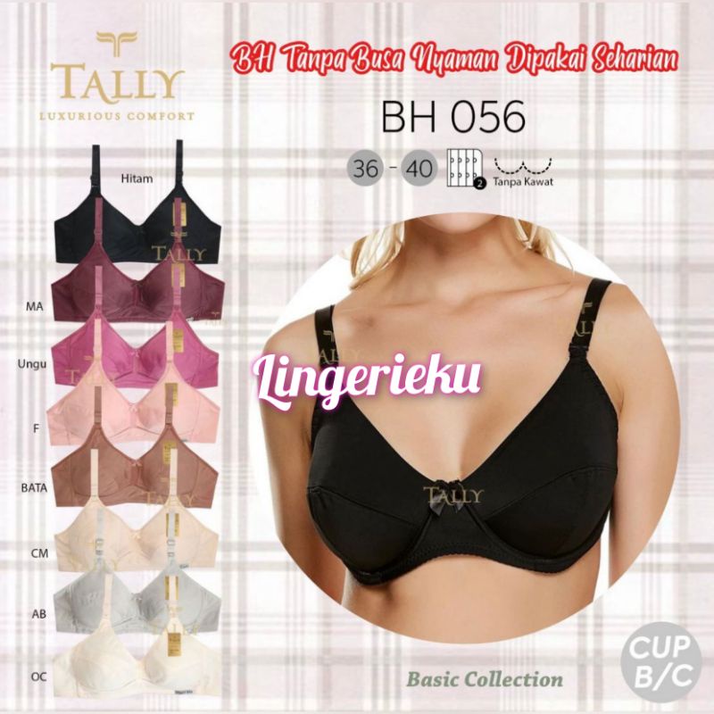 Promo TALLY BASIC BRA 056 - BH WANITA TANPA BUSA UNTUK SEHARI HARI