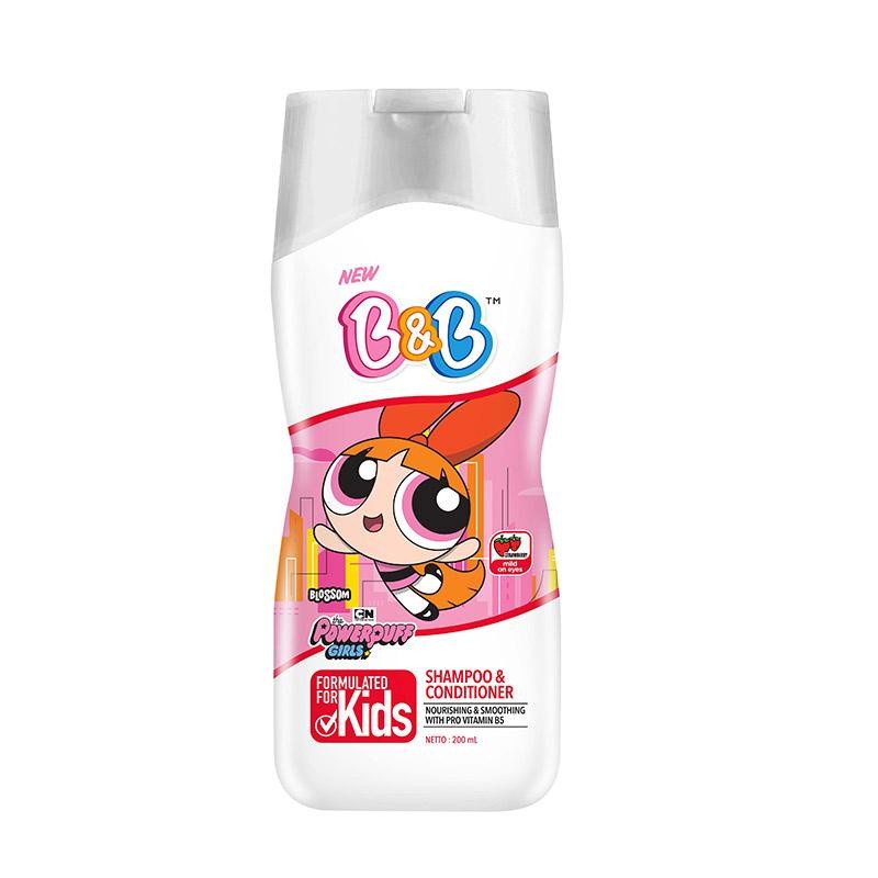 Jual B&B Kids Shampoo Powerpuff Girl Pink Blossom 100ml | Shopee Indonesia