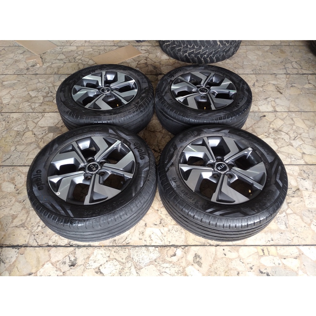 Jual VELG MOBIL ORIGINAL COPOTAN KIA SONET RINNG 16x6,5 ET49 PCD 5x114 ...