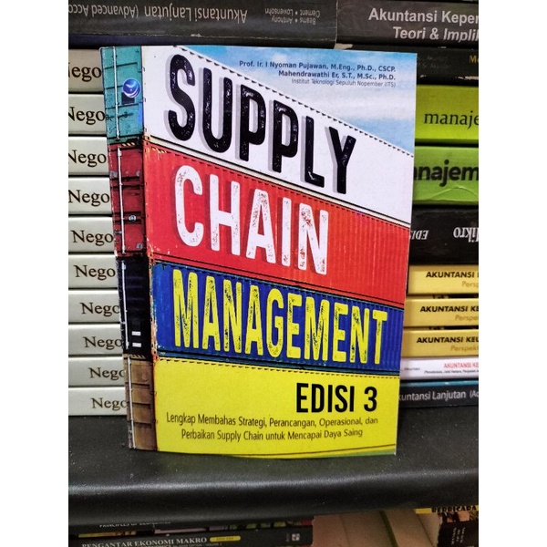 Jual Supply Chain Management Edisi 3 by I Nyoman Pujawa | Shopee Indonesia
