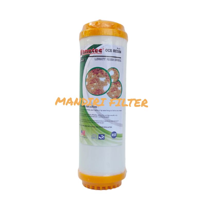 Jual Cartridge Filter Air OCB Resin NANOTEC 10 Inch Shopee Indonesia