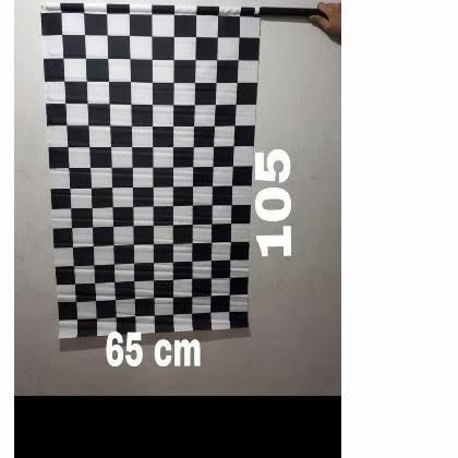 Jual BENDERA START FINISH / START FLAG/ BENDERA LOMBA | Shopee Indonesia