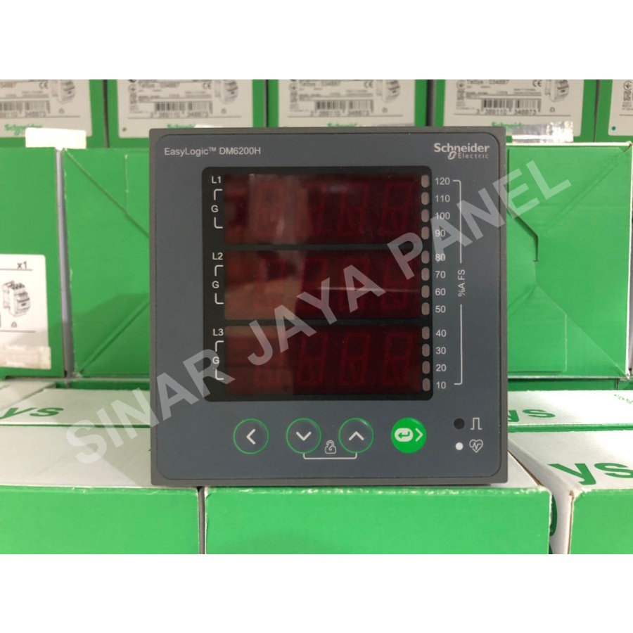 Jual POWER METER SCHNEIDER METSEDM6200H DM6200 EASYLOGIC ORIGINAL