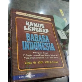 Jual Buku Kamus Lengkap Bahasa Indonesia Terlengkap Ukuran Stndar ...