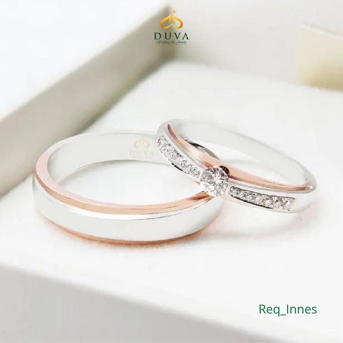 Jual Cincin Kawin Nikah Tunangan Req Innes Couple Perak Sterling Silver