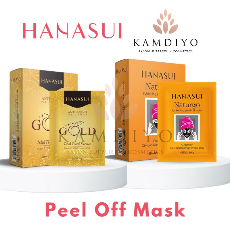 Jual Hanasui Naturgo Peel Off Mask - 10 Sachet | Shopee Indonesia