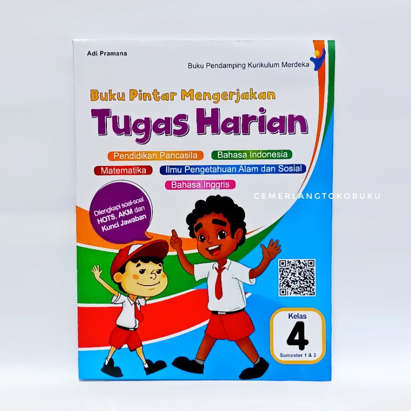 Jual BUKU PINTAR MENGERJAKAN TUGAS HARIAN ULANGAN LATIHAN SOAL KELAS 4 ...