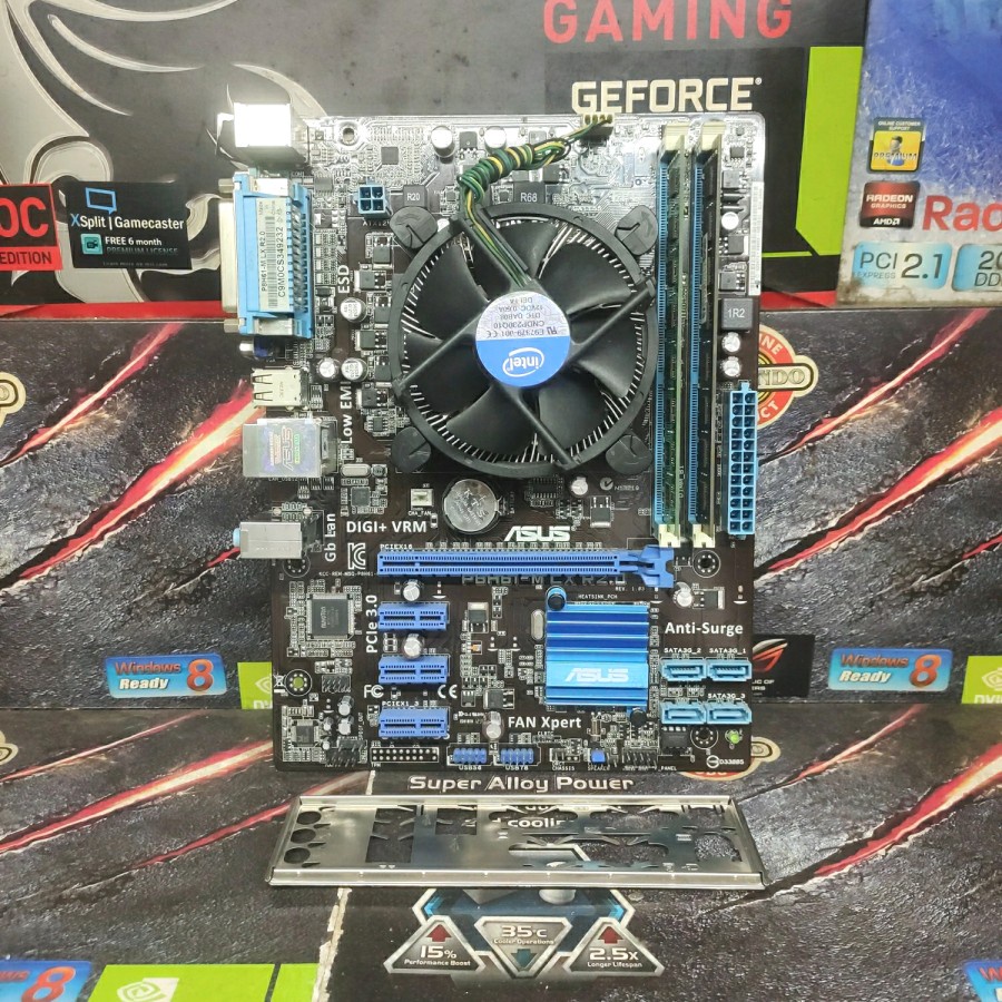 ASUS P8H61-M LE/CSM Intel H61 Chipset DDR3 1333 Micro