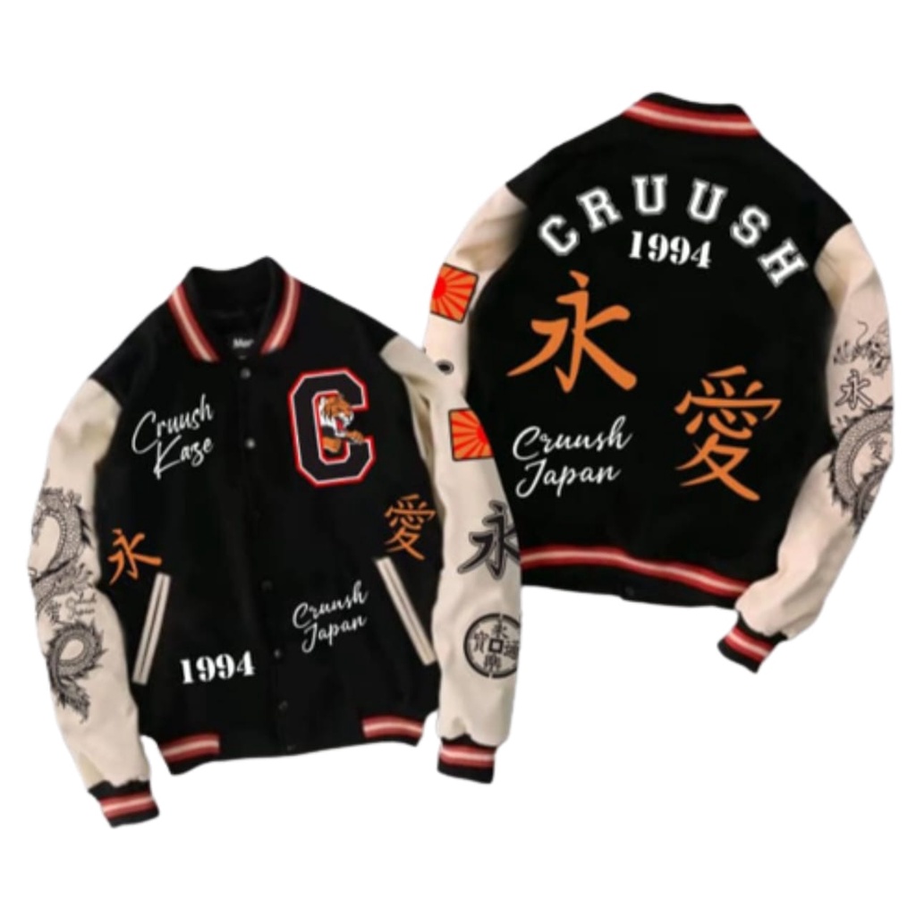 Jual COD-Jaket Varsity Vintage New Arrival / Jaket Baseball Varsity ...