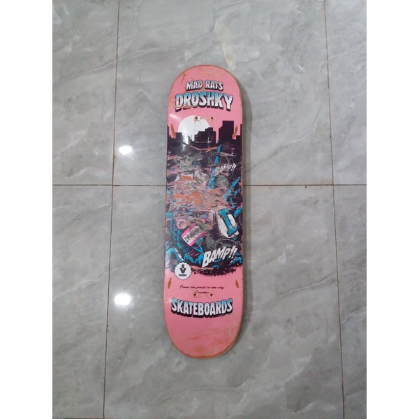 Jual Skateboard Deck Dhrosky 8.0 second / bekas Shopee Indonesia