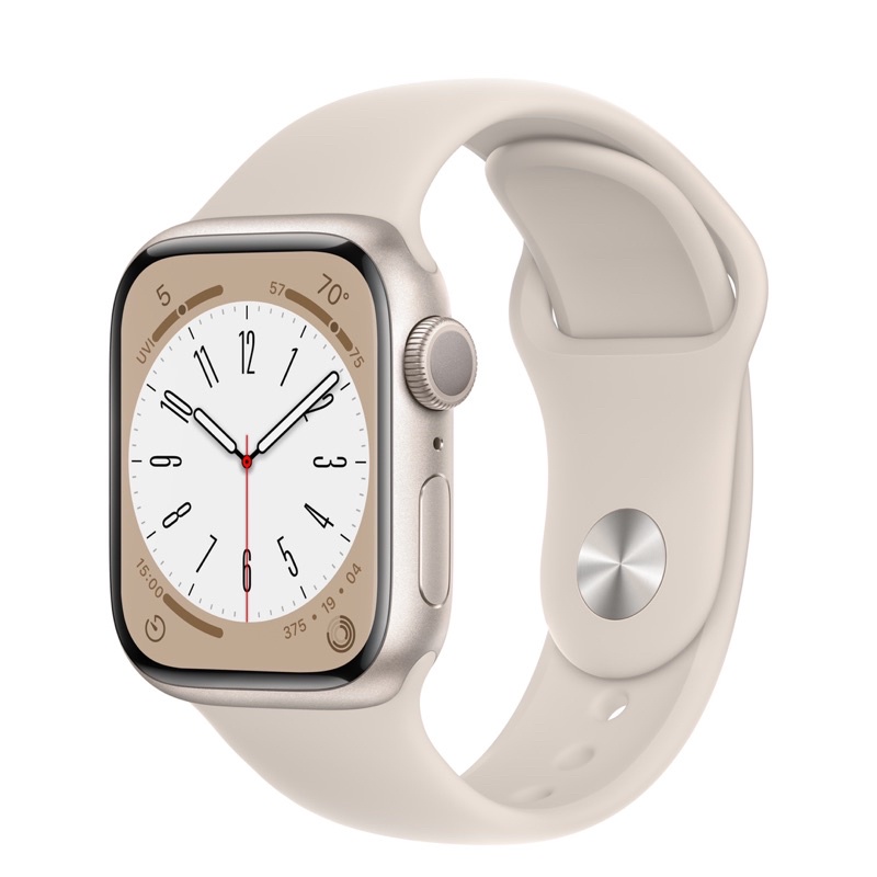 APPLE WATCH SERIES 8 45 mm STARLIGHT RESMI IBOX