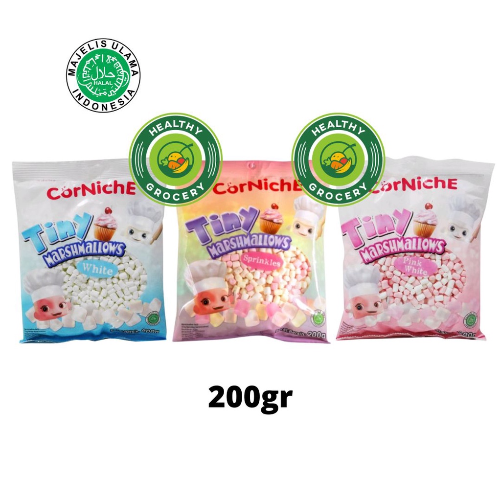 Jual Corniche Tiny Marshmallow Sprinkles / Marshmellow Kecil 200gr