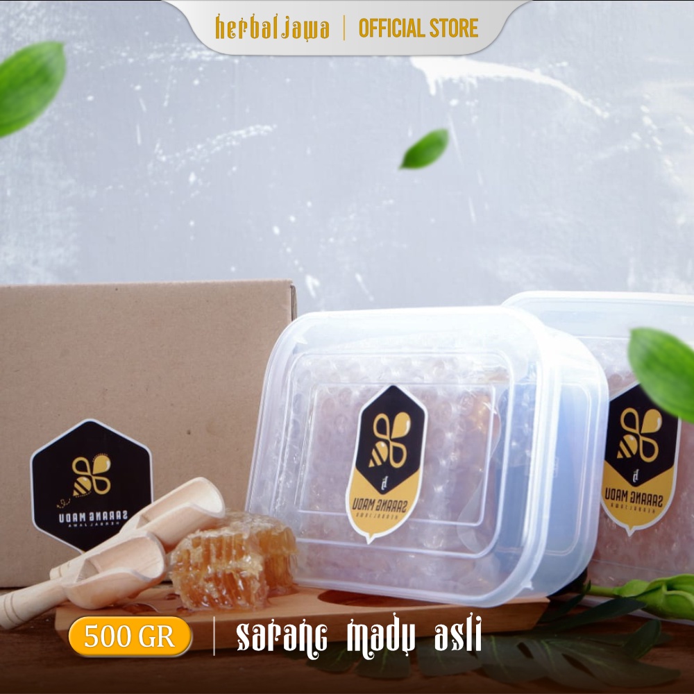 Jual Madu Sarang Epis Melifera Asli Murni Raw Honey Honeycomb 100 Gr