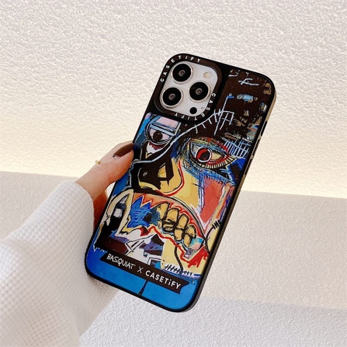 Jual CASE ORIGINAL HYBRID BASQUIAT X CASETIFY SOFTCASE CASING