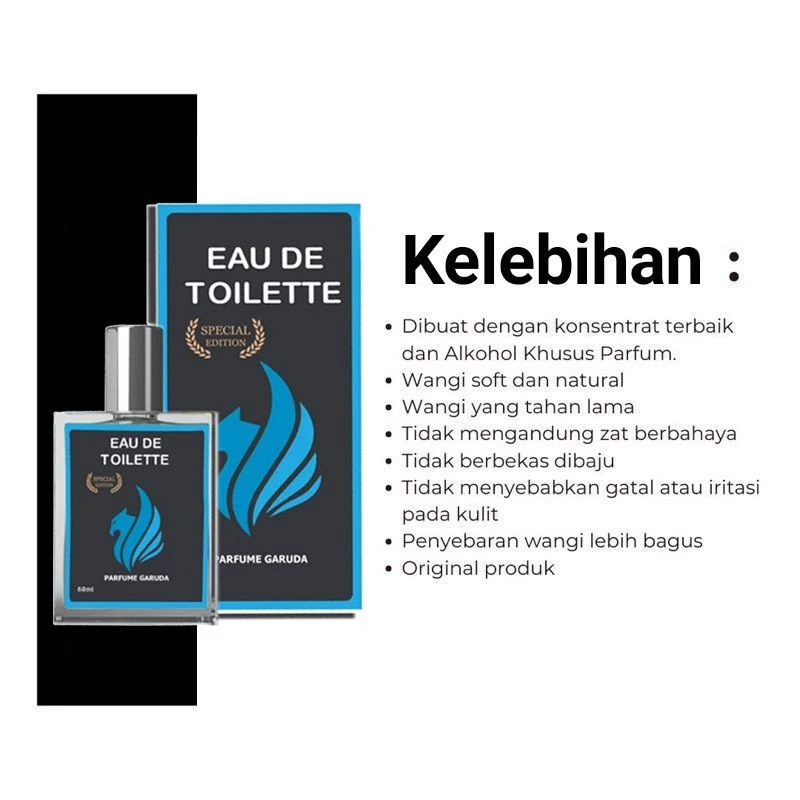 [ BISA COD ] Parfum Wangi Tahan Lama Eau De Toilette Spesial Edition 60ml | AutoStock