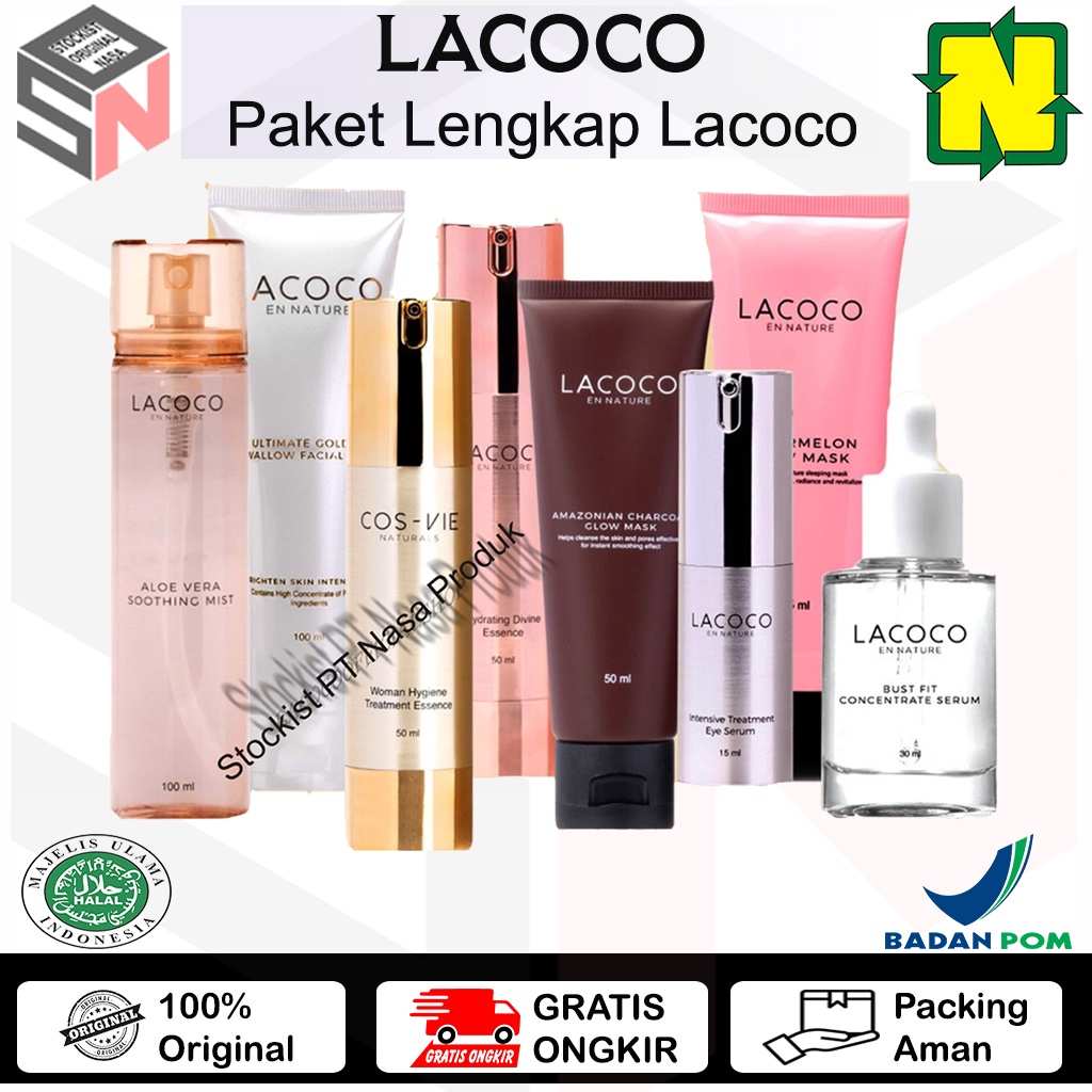 Jual Paket Lengkap Lacoco En Nature Original 100% Produk Asli Original ...